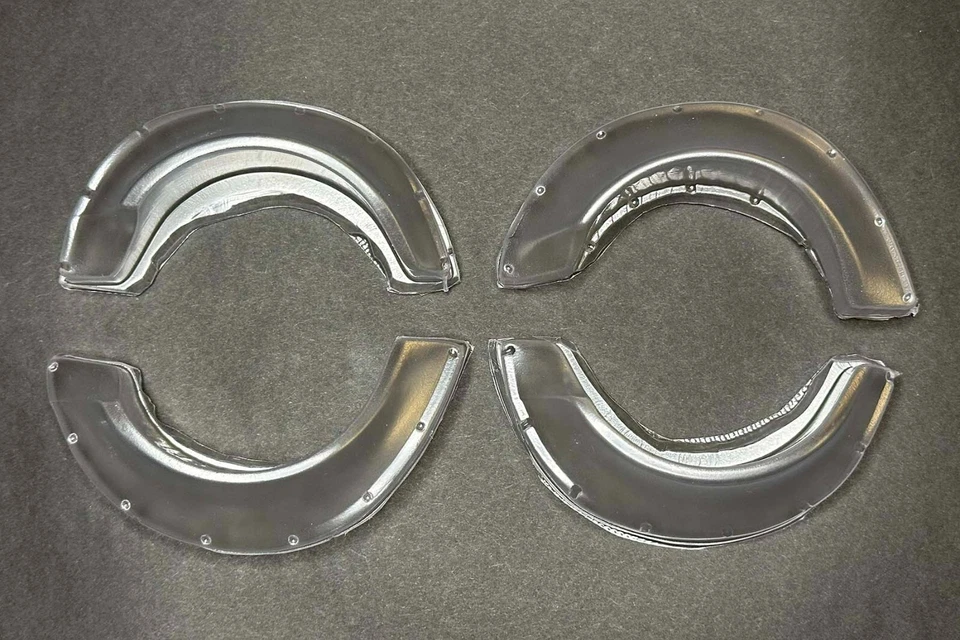 RC Drift Car Body Shell Parts 1:10 Universal Fender Set +16mm NEW APlastics - Image 1 of 1