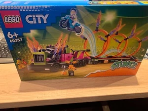 LEGO CITY: Stunt Truck & Ring of Fire Challenge (60357) Building Kit - Picture 1 of 2