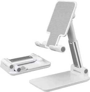 Adjustable Phone Tablet Desktop Stand Desk Holder Mount Cradle For iPhone iPad - Picture 1 of 14