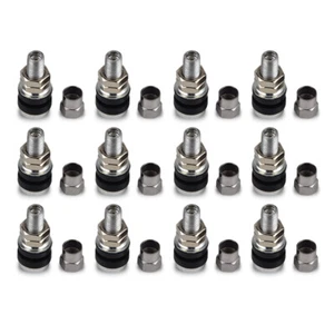 12 Metal Rod Wheel Tire Valve Stem Bolt For ATVs Lawn Mower Go-kart Goat Trailer - Picture 1 of 6