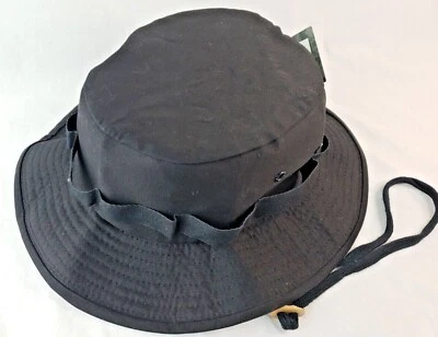 Black Jungle Hat - Rothco 5557 BOONIE HATS FISHING SUN HUNTING HATS S M L XL - Image 1 of 4
