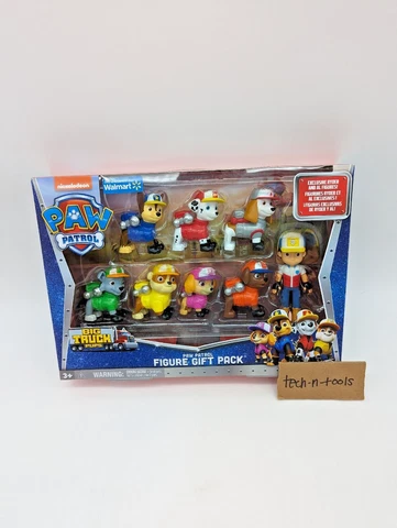 Paw Patrol Nickelodeon Big Truck Pups 8 Figure Gift Set New Exclusive with Al Cover