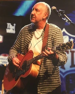 Foto firmada de Pete Townshend The Who 8x10 - Imagen 1 de 2