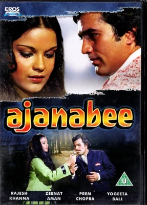 AJANABEE - EROS BOLLYWOOD DVD - Rajesh Khanna, Zeenat Aman, Prem Chopra, Yogeeta - Image 1 of 2