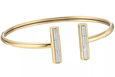 MICHAEL KORS Black Tie Affair Baguette Crystal Gold tone Bracelet - Image 1 of 2