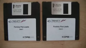 Korg Trinity, Trinity Plus & Pro Factory Pre-Load Disks - Picture 1 of 1