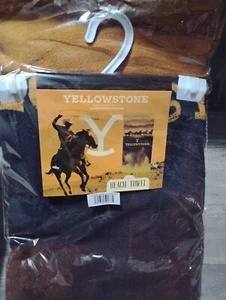 Yellowstone Wild Horses beach towel 30 in x 60 in - Picture 1 of 2