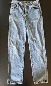 Wrangler hellblau Denim gerade Bein Jeans Herren 33 x 34 - Bild 1 von 11