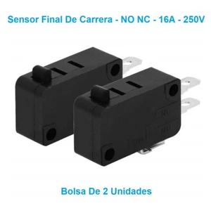 Micro Interruptor - Sensor Final De Carrera - NO NC - 16A  250V - Switch - M0/SP - Imagen 1 de 5