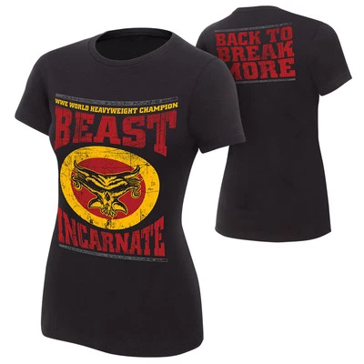 Camiseta Para Mujer Brock Lesnar S Nueva en Caja Auténtica WWE Pequeña Bestia Camiseta BO DS WM Foto 1 de 3