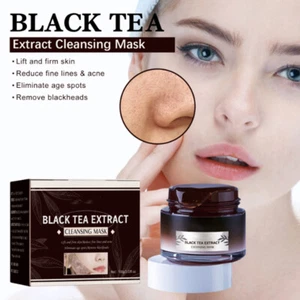 Black Tea Mask,Black Tea Extract Cleansing Mask,Black Tea Skinning Peel off Mask - Picture 1 of 16