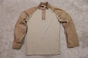 Drifire Shirt Mens Medium Regular Fortex NAVAIR Combat Tan Khaki - Picture 1 of 15