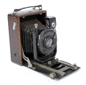 Ernemann Heag VII 6.5X9cm camera Ernotar F4.5 lens #5105 - Picture 1 of 9