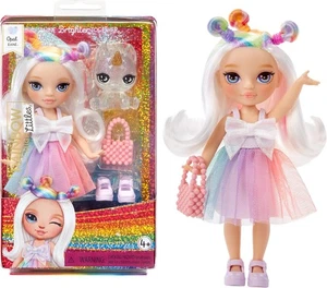 Rainbow High Littles - Opal Raine, Regenbogen 5,5" bewegliche kleine Puppe mit Handtasche... - Bild 1 von 6