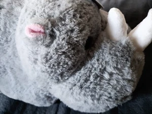 Mills Fleet Farm Grey Rhino Plush 2021 Goffa Promo Toy 13" Stuffed Animal - Picture 1 of 4