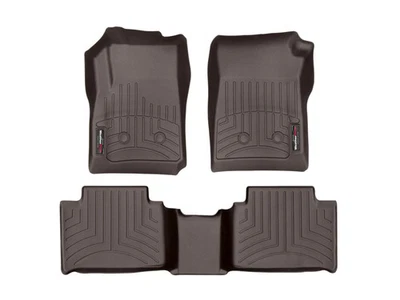 WeatherTech FloorLiner for 2015-2022 GMC Canyon - 1st & 2nd Row, Cocoa - Image 1 of 4