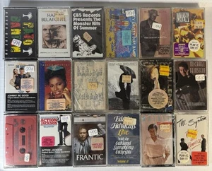 Lot of 18 vintage Cassette’s Rock ,Pop,electronic,reggae ,country. SEALED - Picture 1 of 21