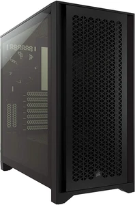 4000D AIRFLOW Tempered Glass Mid-Tower ATX Case - High-Airflow - Cable Managemen - Afbeelding 1 van 12