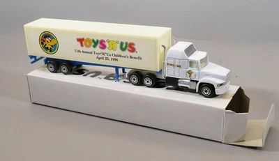 1:87 TOYS R US 11th CHILDREN'S BENEFIT 04/25/96 TRACTOR TRAILER NIB SCARCE! - Image 1 of 2