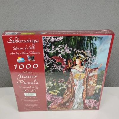 Sekkerastoya Queen of Silk 1000 Piece Jigsaw Puzzle By Sunsout Brand NEW Sealed - Image 1 of 4