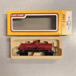 Life-Like Single Dome Tank Car Conoco 8524 HO Scale In Original Box VGC - Picture 1 of 2