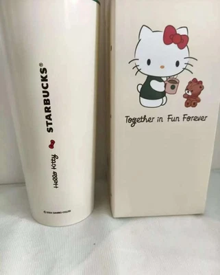 Taza Starbucks Hello Kitty 50 aniversario 473 ml/16 oz regalo de Navidad envío Reino Unido Foto 1 de 4