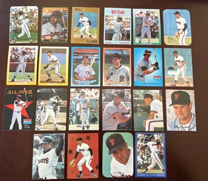 22 Card Lot: 1987 1988 1989 1990 Will Clark Oddball Cards Broder Promo SF Giants - Picture 1 of 15