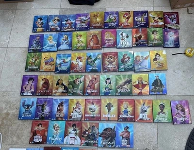 Disney Classics Dvd Collection 1-56 Collectable Shiny Slip Covers - Image 1 of 4