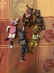 Five Nights at Freddys Action Figures for parts only no complete - Imagen 1 de 1