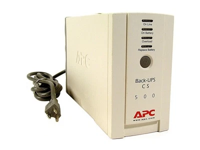 APC Back-UPS BK500 500 VA 300 Watts 6 Outlets UPS - Image 1 of 4