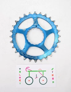 RaceFace Narrow Wide Chainring 28t Direct Mount CINCH Aluminum Blue MTB Bike - Picture 1 of 3