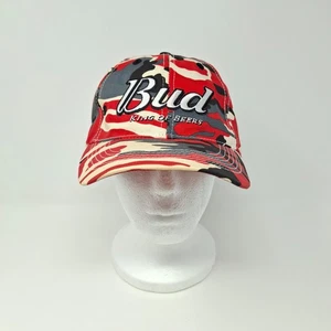 Dale Earnhardt Jr. #8 Bud "King of Beers" Chase Authentic Camo Mütze neu ohne Etikett - Bild 1 von 8