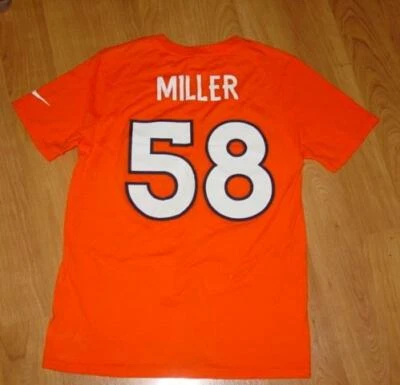 Camisa Nike DENVER BRONCOS #58 VON MILLER (MENINOS tamanho GRANDE) - Imagem 1 de 4