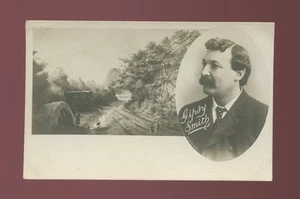 Religion Salvation Army Evangelism GIPSY SMITH caravan bi-view pre1919 RP PPC - Picture 1 of 1