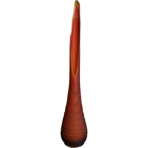 Vaso 23" vetro Smith arancione hobnail vetro pressato gemme oscillate - Foto 1 di 7