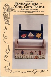 "Planter Boxes" ©2002 Laurie Speltz's Believe Me...You Can Paint Pattern - Picture 1 of 7