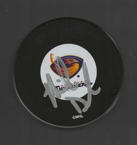 Mike Dunham Signed Atlantha Thrashers Puck - Picture 1 of 1