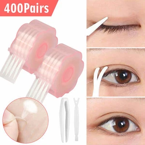 2 Roll 400 Pairs Invisible Eye Lift Strips Double Eyelid Adhesive Tape Sticker - Picture 1 of 9