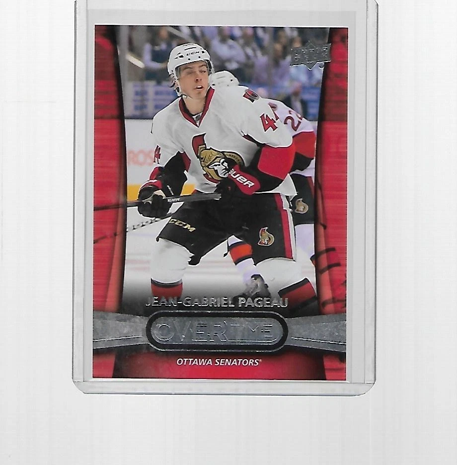 2013-2014 UPPER DECK OVERTIME HOCKEY JEAN-GABRIEL PAGEAU #64 - Image 1 of 1