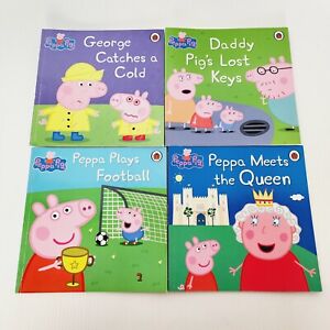Peppa Pig Book Bundle Lot x4 Paperback Children’s Picture Ladybird Series 