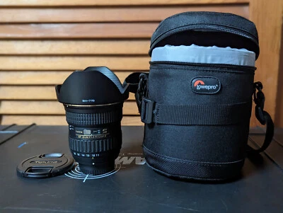 Tokina AT-X PRO 11-16mm f/2.8 SD MF DX IF AF Lens For Nikon w/ Lowe Pro case - Image 1 of 3