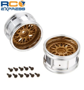 Tamiya RC 2-Piece Wide Mesh Wheels - (1pr) TAM50549 - Picture 1 of 1