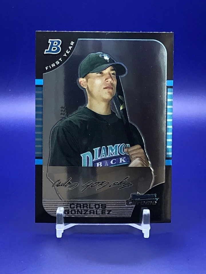 Bowman Chrome #316 Carlos González 2005 radiocontrol Colorado Rockies Foto 1 de 1