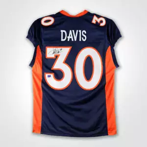 Maglia calcio Terrell Davis firmata stile professionale - Foto 1 di 3