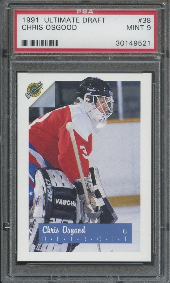 Ultimate Draft #38 1991 Chris Osgood PSA 9 Foto 1 de 1