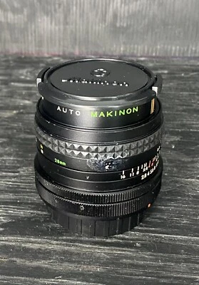 Makinon 28mm 1:2.8 MD Mount Made In Japan Lens - Image 1 of 4