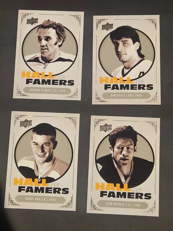 2023-24 UD Boston Bruins Centennial Hockey Hall of Famers (Pick from List) - Image 1 of 1