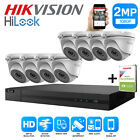 HIKVISION HILOOK CCTV HD EXIR NIGHTVISION OUTDOOR DVR HOME SECURITY SYSTEM KIT