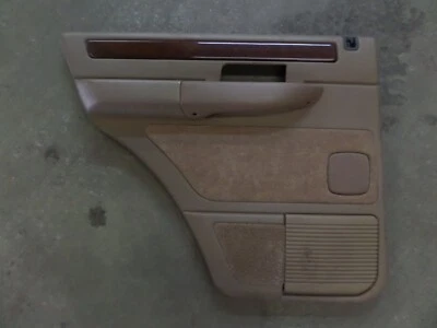 95-98 Land Range Rover P38 Left Rear Interior Door Panel Tan ELB109490 GS16 - Image 1 of 4
