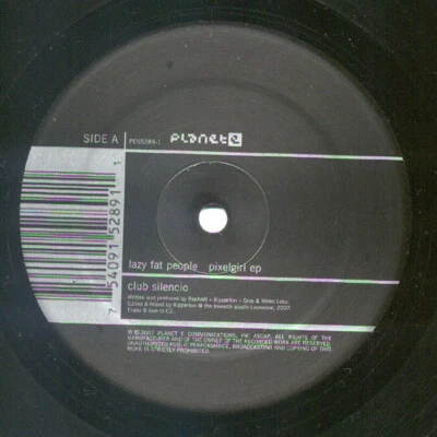 Lazy Fat People - Pixelgirl EP (12", EP) (Very Good Plus (VG+)) - 2992647104 - Bild 1 von 2